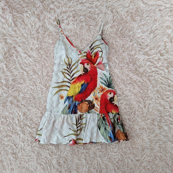 Chic Me M toucan summer mini dress - Picture 3 of 7